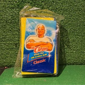 Mr. Clean Classic Sponge Mop with Scrubber Refill